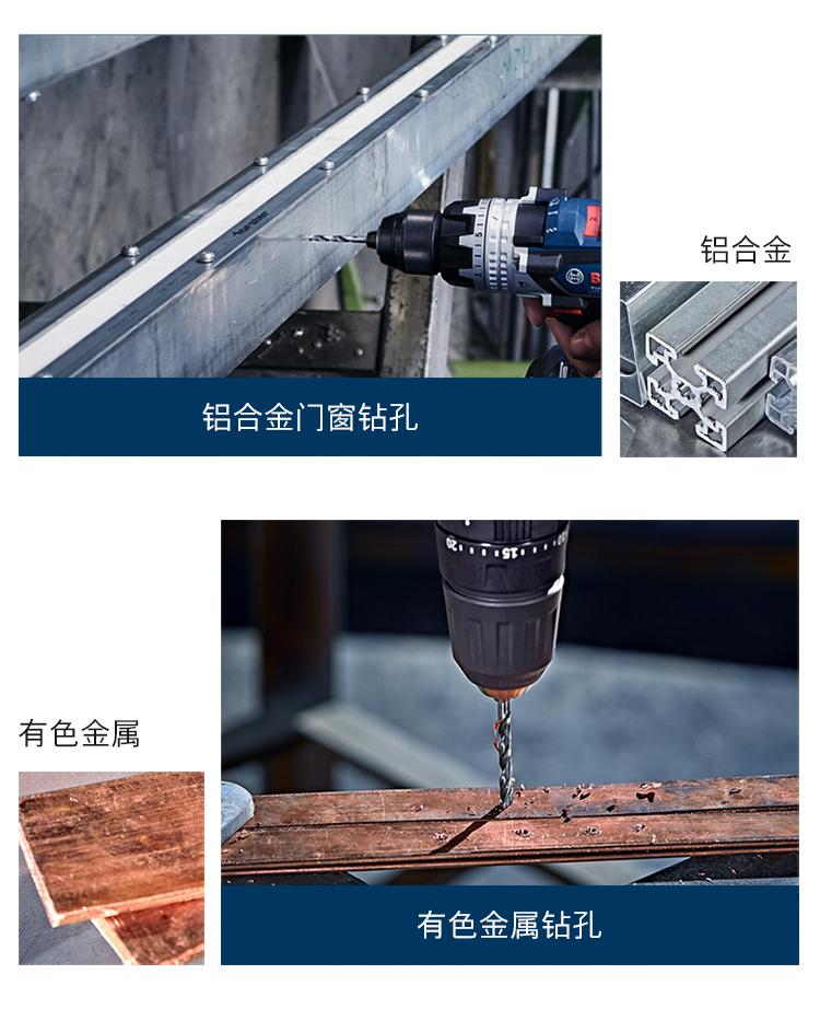 BOSCH High-Speed Diamond Twist Drill Bit Alloy Steel Metal Drilling (10 Pieces) HSSG 2.5*30*57mm 5