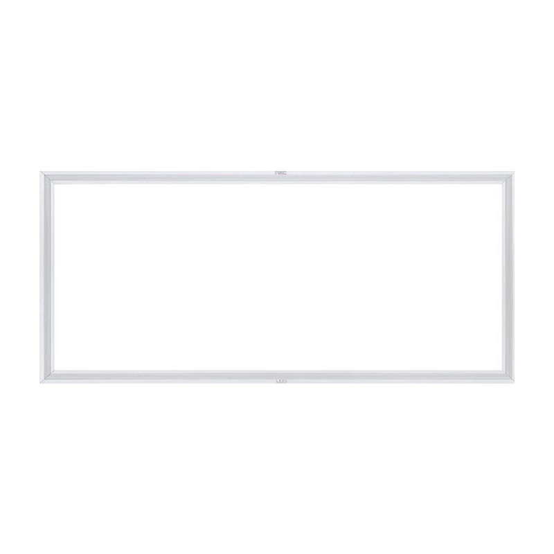 NVC LED Integrated Ceiling Light, Aluminum Buckle Board Bathroom Panel Light, Recessed Panel Light, Renovation Subsidy, Matte Silver, 32W Cool White
