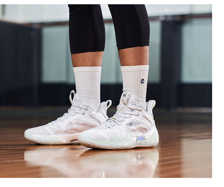 QIAODAN Basketball Shoes Venom ProSE Technology Rebound Shock Absorption Durable Professional Game Sports Shoes for Men 16