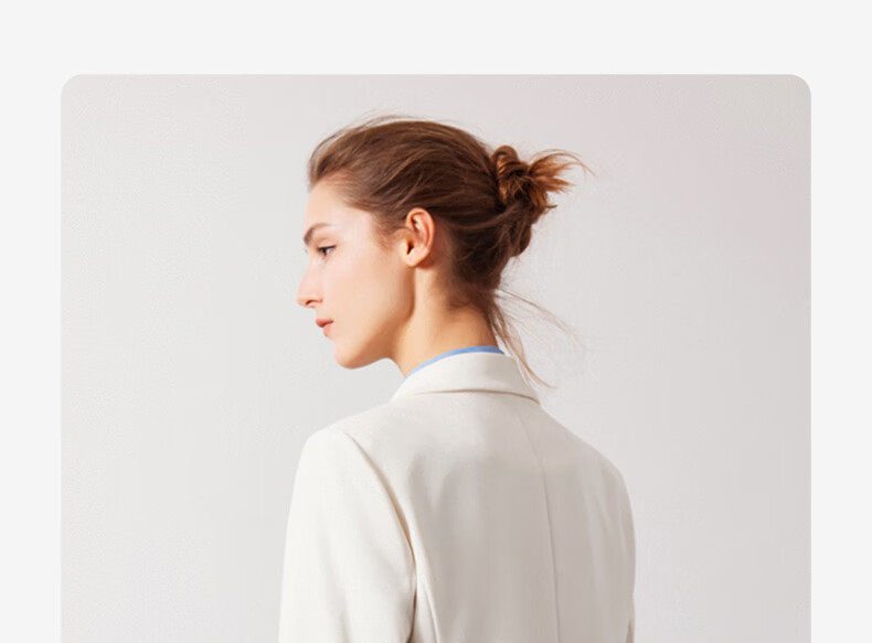 Navigare Women's Commuter Casual Blazer, Simple And Elegant Work Suit Jacket 2331804506 27