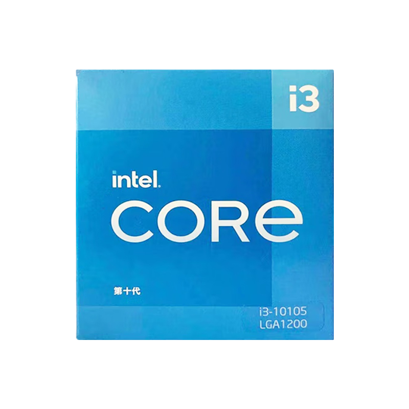 Intel Core i3-10105 10th Gen Processor 4-Core 8-Thread Up to 4.4GHz Turbo with Integrated Graphics Boxed CPU