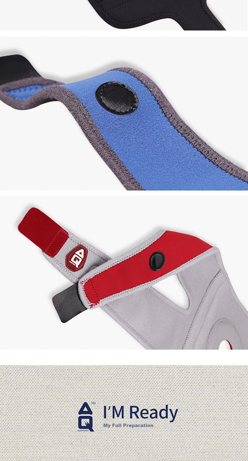 AQ Knee Brace for Sports, Running, Hiking, Badminton, Meniscus Protection, Joint Support, Single Piece, W51501S/M 10