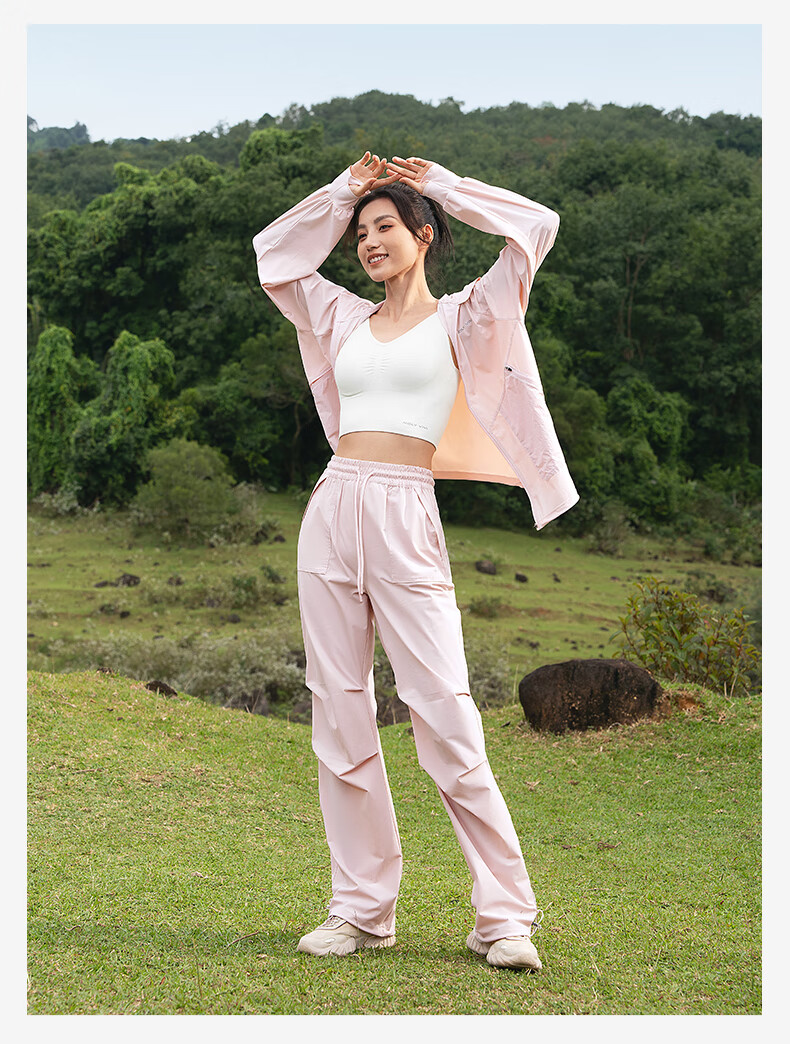 MOLY VIVI Paratrooper Sun Protection Pants for Women, Summer Lightweight Ice Silk Quick-Dry Cargo Straight-Leg Trousers, Outdoor Casual Hiking Pants, Magic Vivy 20