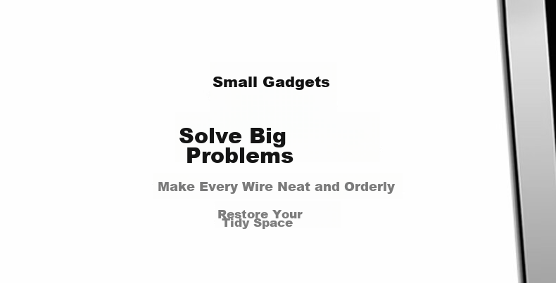 UGREEN Cable Organizer Desktop Cable Management System, Power Cord Holder Clip Winder, 4-Hole Clip, Single Pack, Black 6