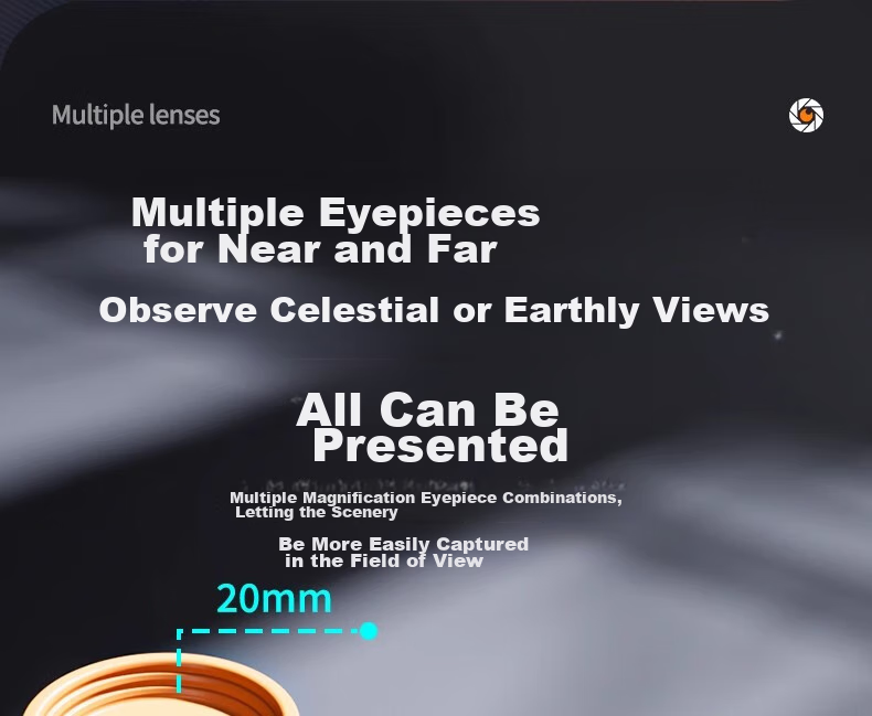 Astronomical Telescope Children's Toy, Birthday Gift for Boys And Girls Aged 7-14, High-Definition Large-Aperture Professional Telescope for 9-12 Year Olds, 13 Elementary School Students, Gift Box Included 15