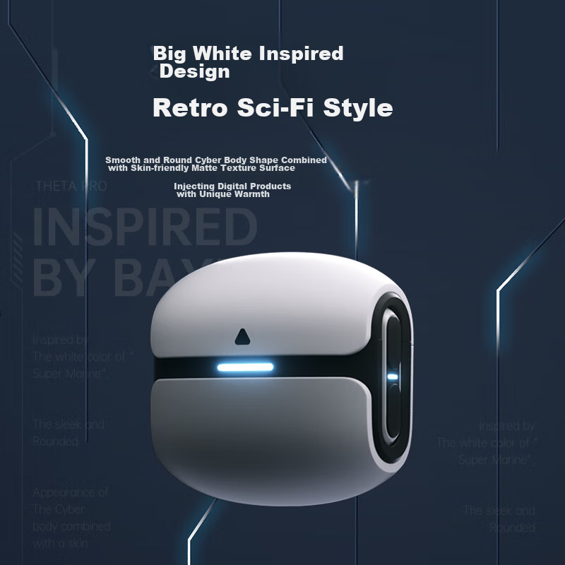 Беспроводные наушники Lanshidun THETA PRO True Wireless Bluetooth, 45 мс низкая задержка, шумоподавление ENC, длительное время работы, серый