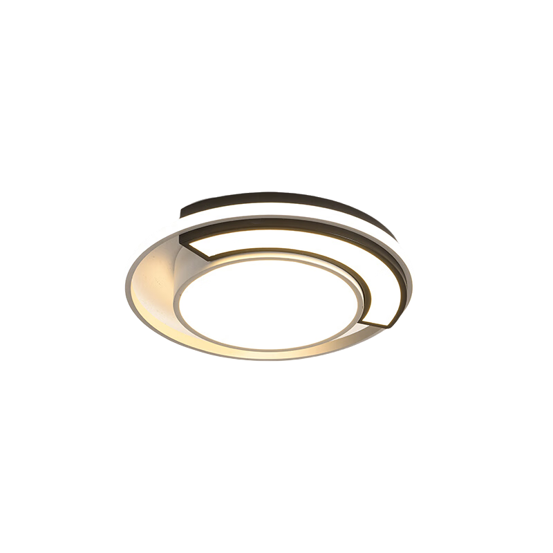 NVC LED Tri-Color Dimmable Ceiling Light Main Bedroom Lamp 2026 High-End Nordic Style Linear Light
