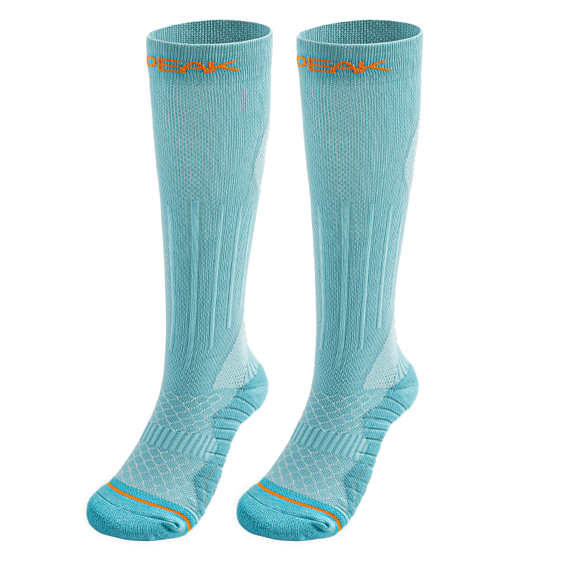 Peak Adult Football Socks Children's 6-12 Years Youth Training Compression Over-the-Knee Long Leg Shin Guard Socks
