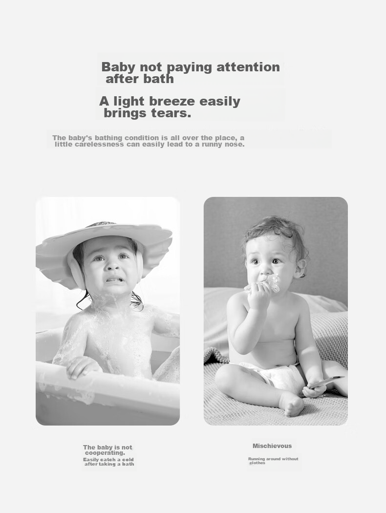AIBEDILA Baby Bath Towel, Children's 6-Layer Antibacterial Gauze Bath Towel, Quick-Drying Ultra-Soft Towel Blanket, 110*110cm 2
