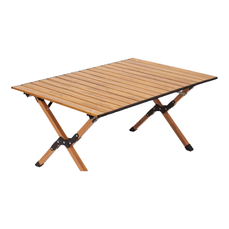 CAMEL Outdoor Camping Aluminum Alloy Egg Roll Table, Portable Folding Table, Camping Equipment Table Combination Dining Table 173BABP096