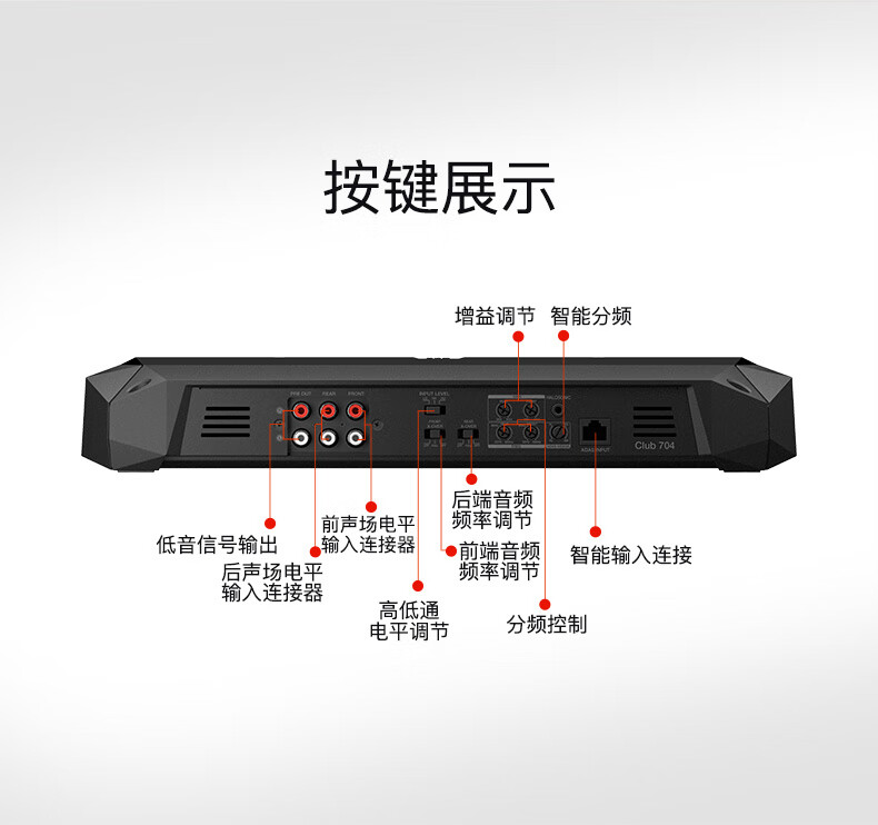 jbl汽车音响改装套装65英寸扬声器高音低音同轴两分频建议加功放全车