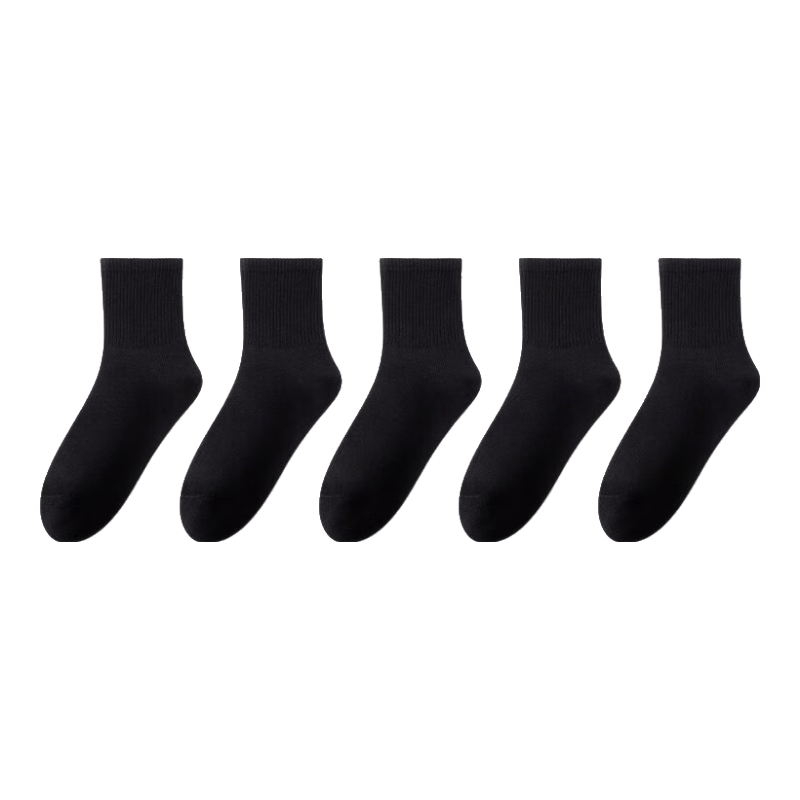 BADIGAO Disposable Socks for Men And Women, Thick Mid-Calf Short Socks for Spring And Summer Travel, Compression Socks for Military Training And Business Trips, Portable