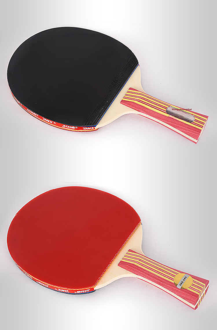 DHS One-Star Horizontal And Vertical Table Tennis Racket (Fast Delivery from Beijing Warehouse + Racket Cover), F1 Horizontal And Vertical Double Rackets 8