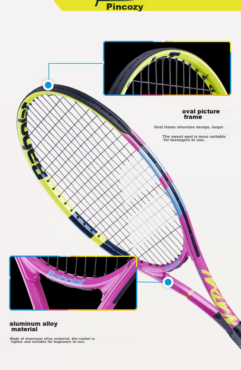 Babolat NADAL JUNIOR Series, Nadal Children's Beginner Tennis Racket, Babolat 2
