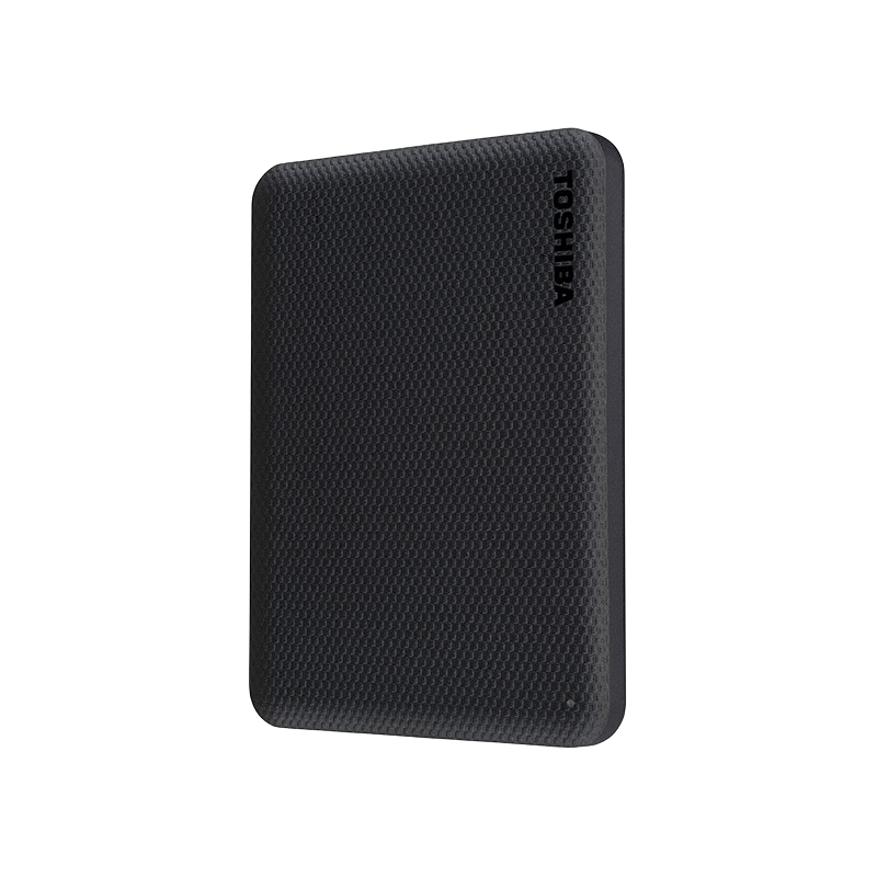 TOSHIBA 2TB External Hard Drive Mechanical V10 Series USB 3.2 Gen 1 2.5-Inch Ink Black Compatible with Mac High-Speed Transfer Password Protection Easy Backup