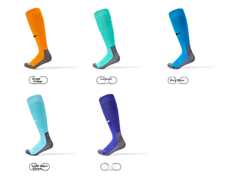 JOMA Soccer Socks, Long Tube Children's Thick Terry Bottom, Non-Slip Wear-Resistant Breathable Football Sports Socks, Running Basketball Training Socks 4