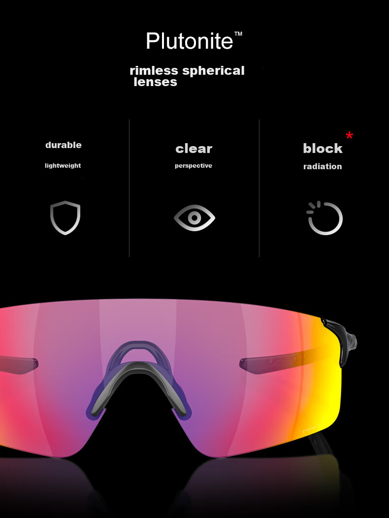 OAKLEY Cycling Glasses, Goggles, Sunglasses EVZERO BLADES, Sports Running Windproof Sunglasses 9454A 3