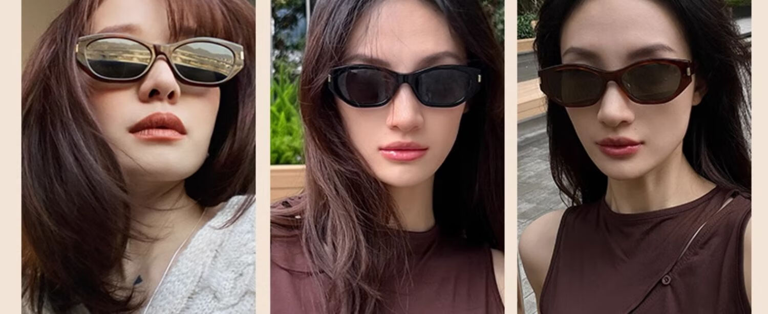 HELEN KELLER Sunglasses for Men And Women, New Style UV Protection Polarized Sunglasses for Driving, Outdoor Sun Protection, High-End Cat-Eye Sunglasses 5