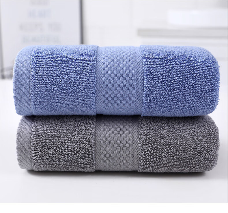 Hengyuanxiang Xinjiang Long-Staple Cotton Class A Towels, 2-Pack, Pure Cotton Thickened Soft Face Towels, Absorbent Washcloths for Face Washing, Beige Sports 21