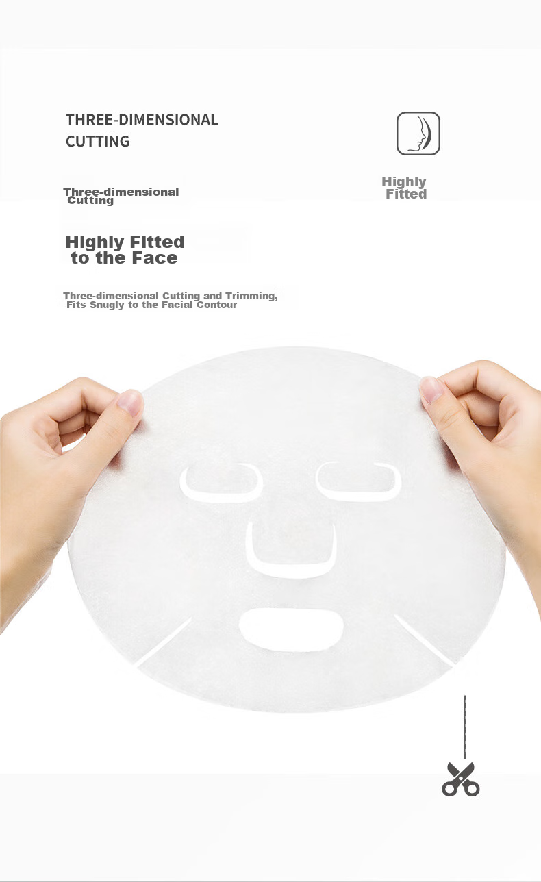 JOYTOUR Disposable Facial Cleansing Wipes, Soft Cotton Pads, 20 Pieces, Travel-Friendly, Portable for Business Trips And Hotels, 24*30cm 4