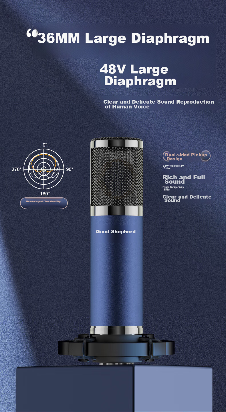 Haomuren V20 Professional Sound Card Live Streaming Equipment Full Set, Wireless Microphone, Outdoor TikTok Host Singing Mobile-Specific Karaoke Mic, Bluetooth Computer Voice Changer 5