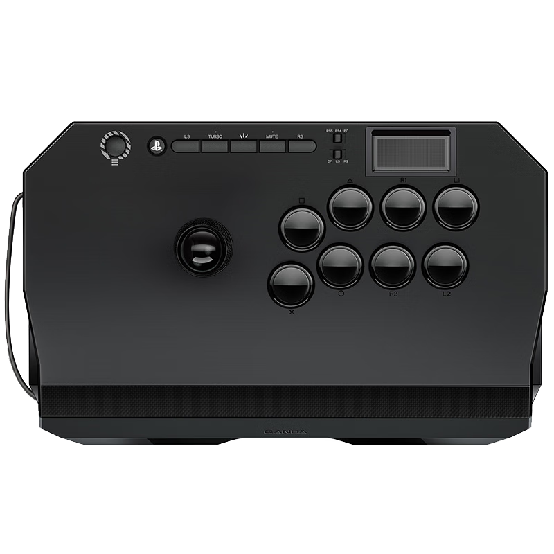 QANBA N3 Drones 2 Arcade Game Controller Large Handle Compatible with PS5/PS4/PC Street Fighter 6 Iron Fist 8