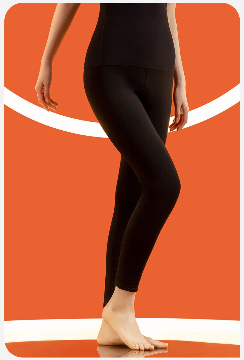 Yiershuang Autumn And Winter [100% Cotton Wool Filling] Women's Thermal Pants with Thick Knee Pads, Middle-Aged And Elderly Cotton Pants, Long Johns 20