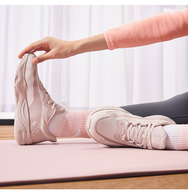 ANTA Milk Candy Jump Rope Shoes | Zhang Yufei's Training Shoes for Women, Soft Sole, Breathable, Lightweight, Shock-Absorbing, Training Shoes, Sneakers 24