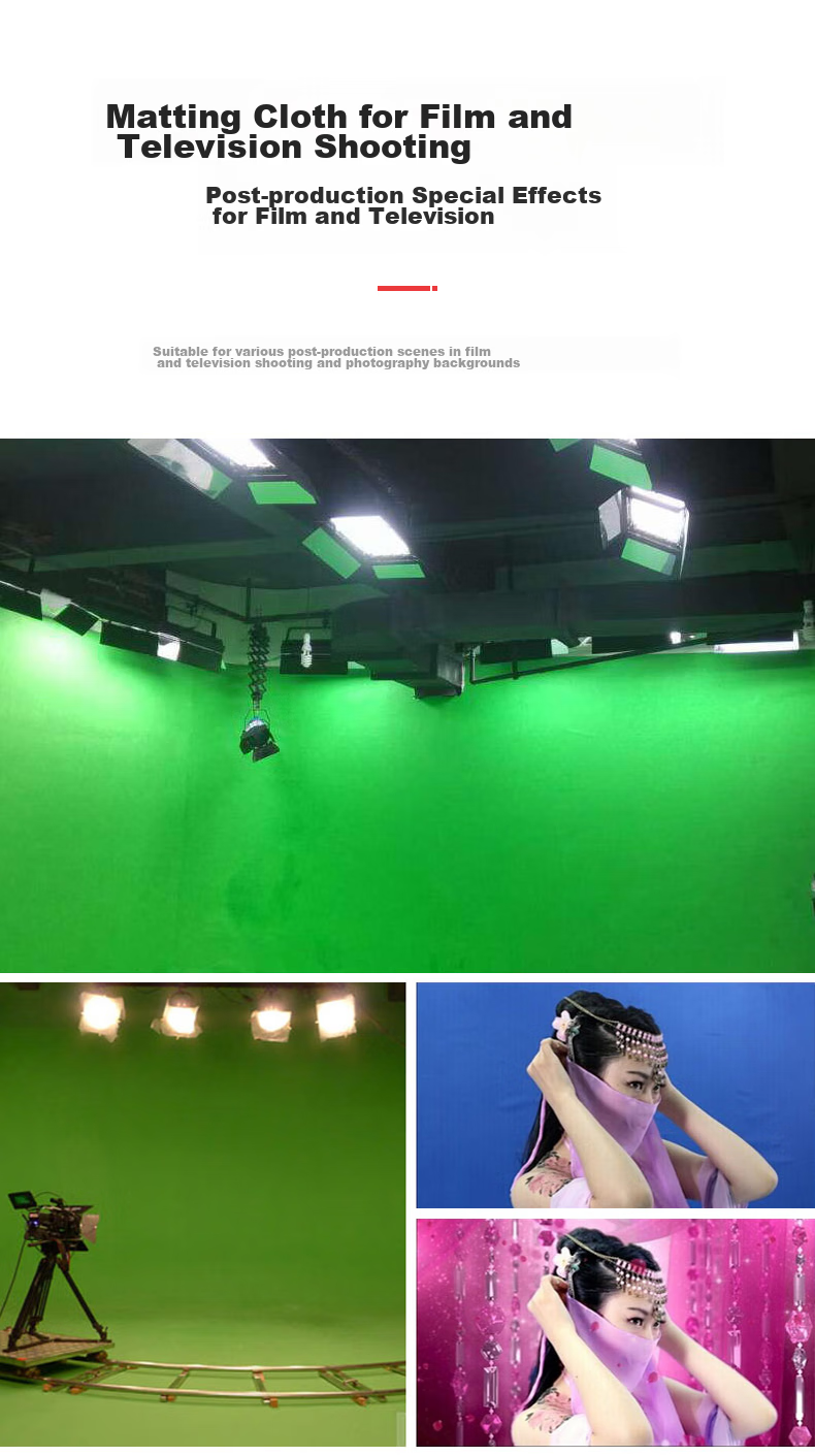 Hakutatz 2138 Live Streaming Video Green Screen Chroma Key Shooting Photo Background Cloth Photography Prop Portrait ID Photo Solid Color Internet Celebrity Background Wall 3*6 Meters Gray 8