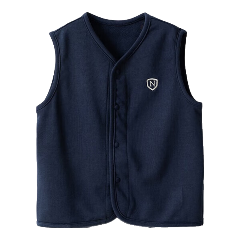 NUBIWU Children's British Style Spring Vest, Baby Inner Wear Waistcoat, Boys' Lightweight Spring Vest, Academic Casual Sleeveless Jacket