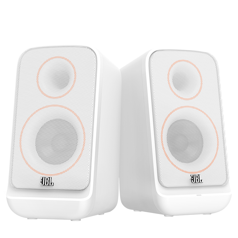 JBL PS3500 Bluetooth Speaker, Desktop Computer Speakers, Home Indoor Bluetooth Speaker, Gaming Subwoofer, Birthday Gift, White