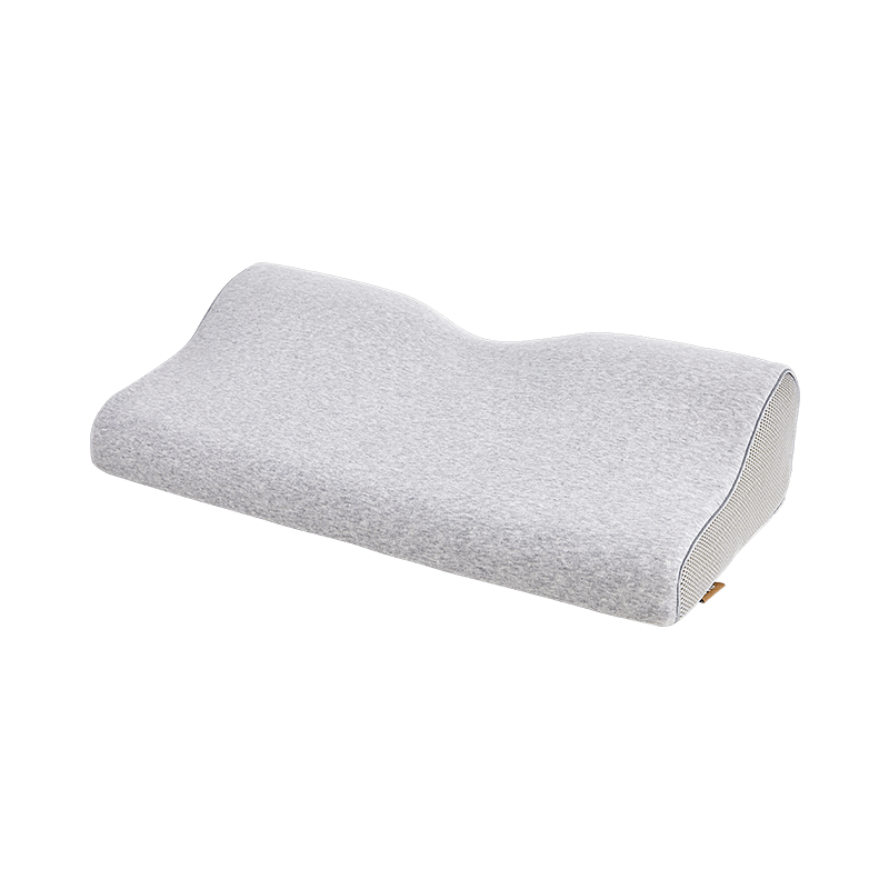 8H Slow Rebound Memory Foam Pillow, Adult Neck Support Pillow Core for Deep Sleep, H3 Gray