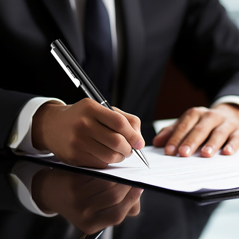 纽曼RV16录音笔32G转文字Ai智能型超长待机会议纪要笔形随身便携式专业高清降噪小型录音神器律师设备