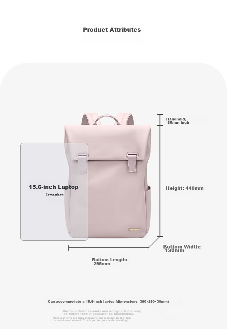 GOLF Women's Laptop Backpack, 16-Inch Handheld Notebook Bag, Huawei Business Travel Backpack, School Bag, Gift for Girlfriend 17