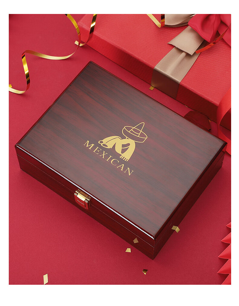 MEXICAN Men's Wallet, Genuine Top-Grain Leather, Multi-Card Slots, High-End Gift Box, Birthday Present for Men And Fathers 5