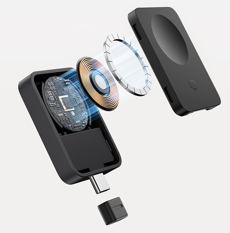 Baseus MagSafe Magnetic Fast Charging 15W Foldable Wireless Charger Compatible with IPhone 17/16/15/14/13/12 Pro Max 11