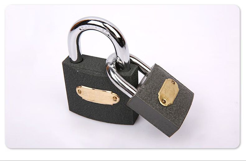 三环锁九个六个多个钥匙锁学生宿舍锁加配钥匙柜子锁仓库大门锁头