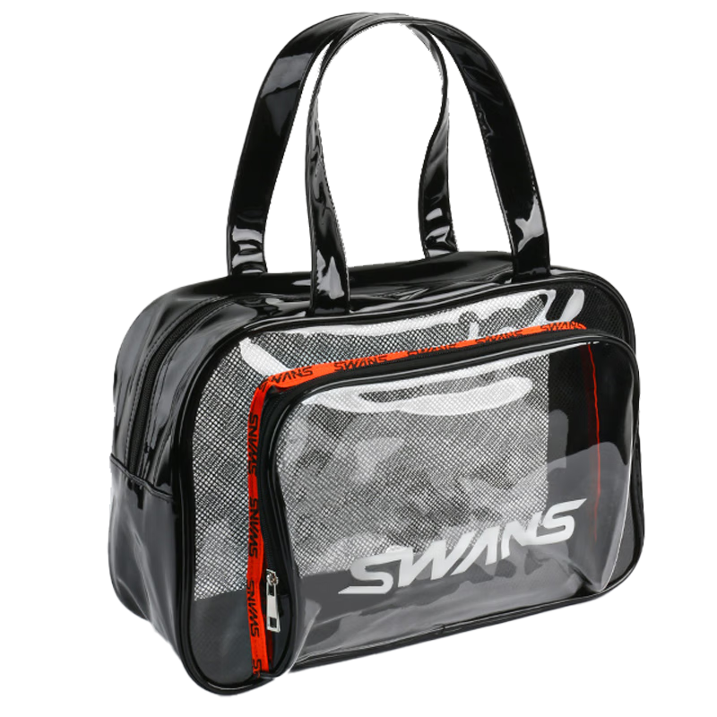 SWANS Swimming Handbag, Large Capacity, Wet And Dry Separation, Sports Beach Fitness Bag, Short-Trip Travel Storage, SPDC115 Black