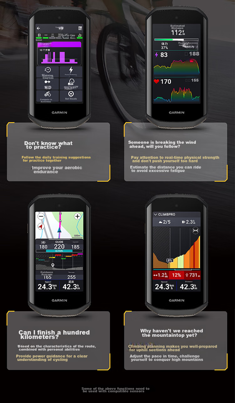 GARMIN Edge1050 Road And Mountain Bike Computer with Map, Voice Navigation, Payment, Group Riding, GPS Outdoor Cycling Training 8
