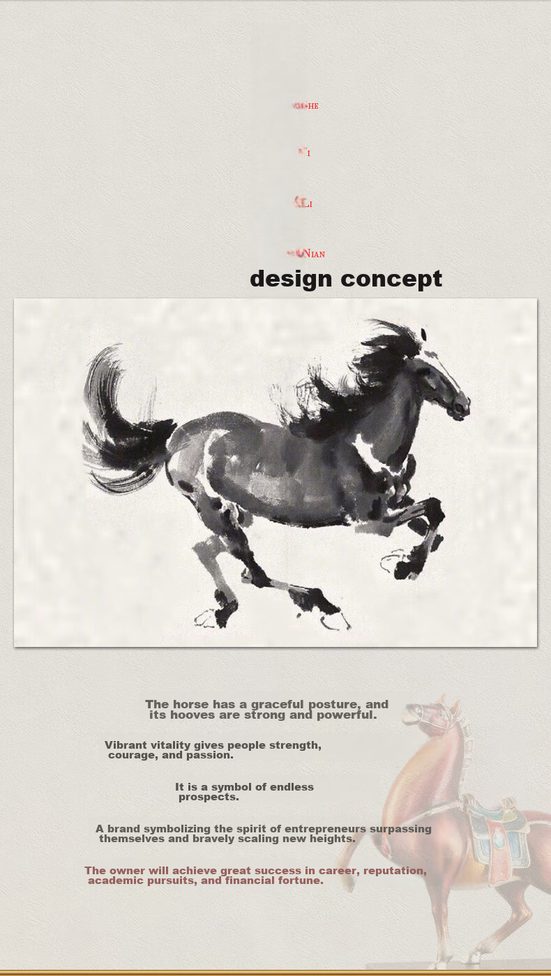 Nuoshiman, Successful Horse Figurine, Living Room Entrance Hallway Wine Cabinet Decoration, Executive Office Desk Ornament, High-End Housewarming And Business Opening Gift 2