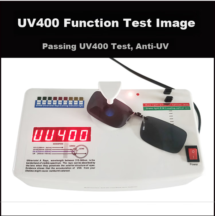 Quxing Polarized Clip-On Sunglasses, UV Protection Car Driving Sunglasses, Compatible with Nearsighted Glasses, Can Be Flipped Up to Form A Frog-Shaped Mirror 2