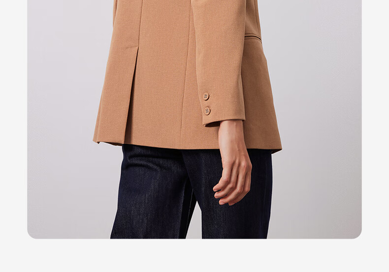 Navigare Women's Commuter Casual Blazer, Simple And Elegant Work Suit Jacket 2331804506 36
