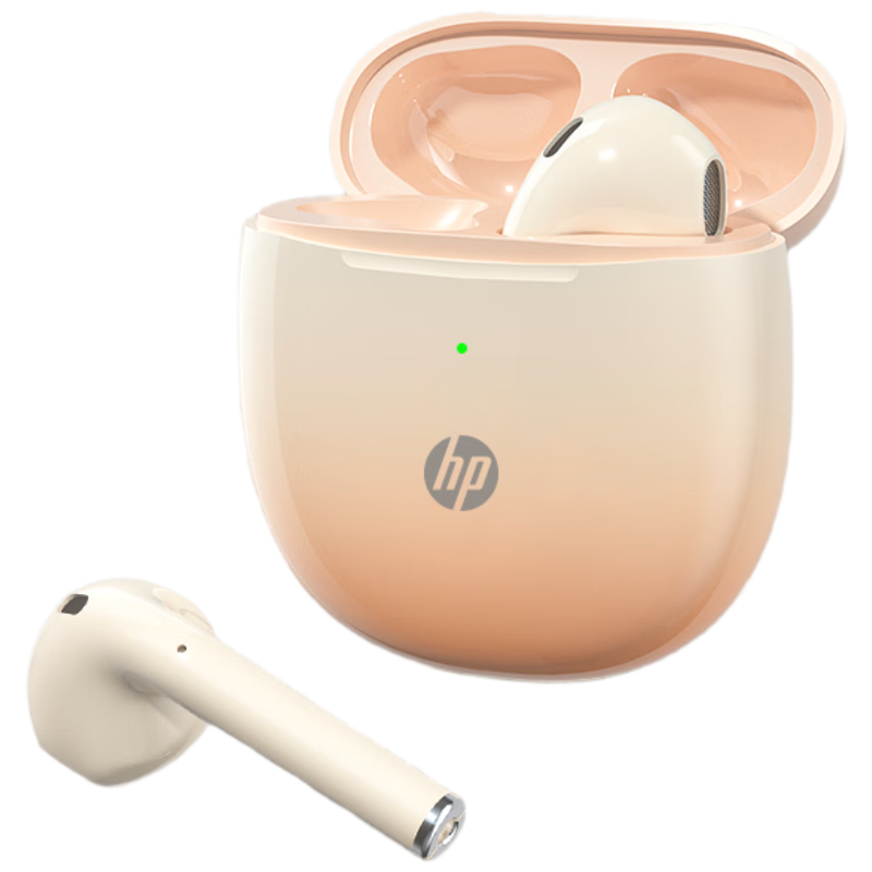 HP True Wireless Bluetooth 5.4 Earphones H10H Compatible with Apple And Android Phones, Compact Semi-In Gaming Call Smart Noise-Cancelling Music Earphones
