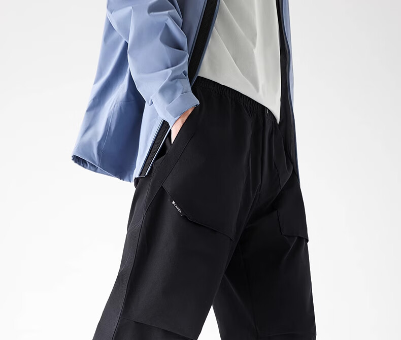 CAMEL (CAMEL) Men's Cargo Pants, Loose-Fitting, Slimming, Windproof, Long Trousers, Functional Straight-Leg Casual Pants A14CA68689 7