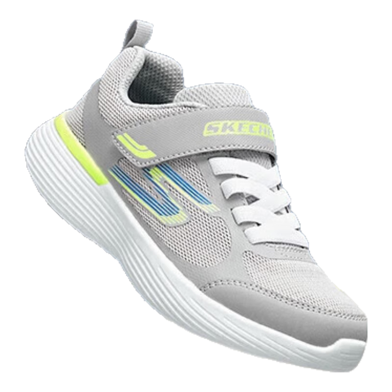 Skechers Boys' Mesh Breathable Shock-Absorbing Training Shoes, Lightweight Bouncy Children's Sneakers Running Shoes 405253L