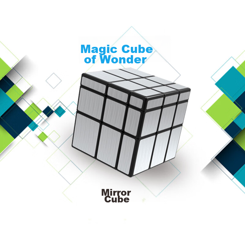 Qiyi 9-Piece Rubik's Cube Gift Set, 2x2 3x3 23x23 Mirror Pyramid, Children's Day Gift Toy 13