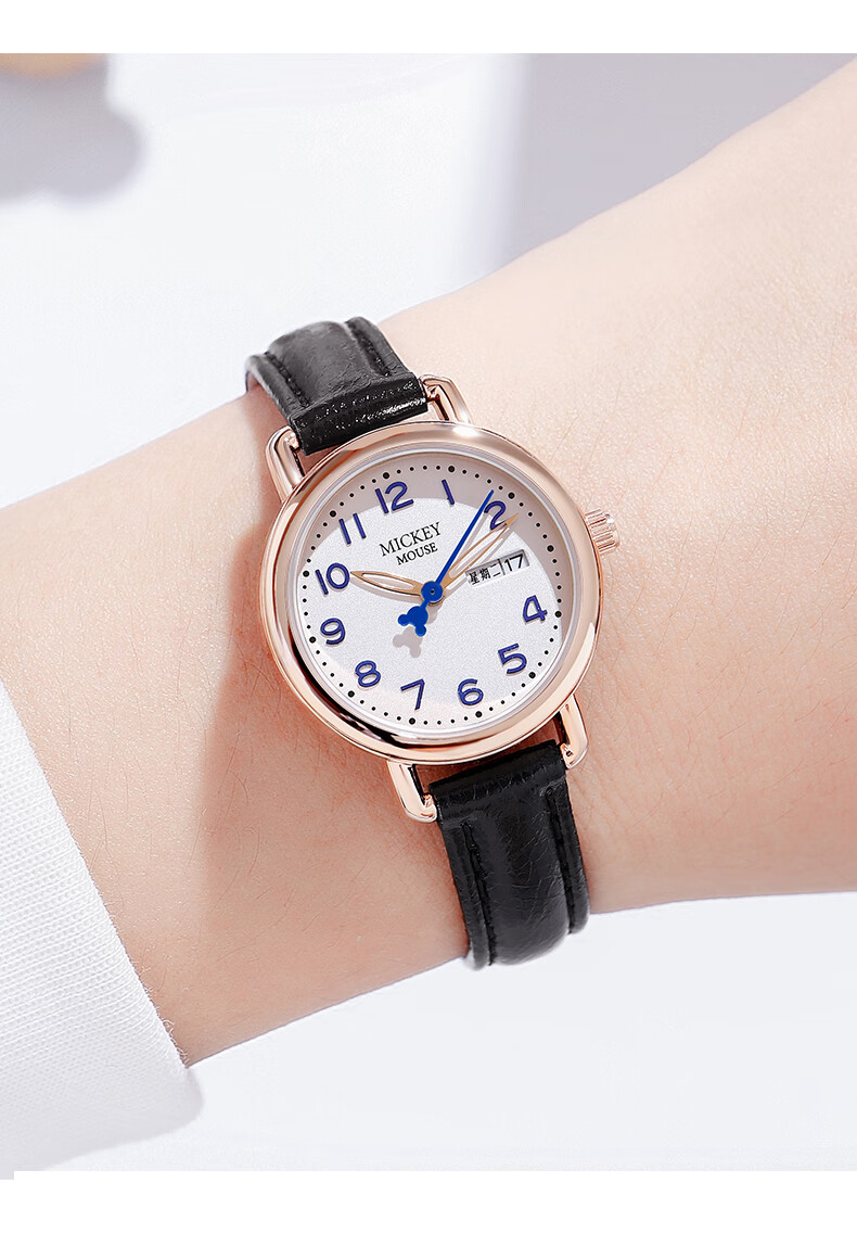 Disney Watch for Female Students, Ladies, Middle School Girls, High School Students, Female Exam Takers, Birthday Gifts, Waterproof Watch for Junior And Senior High School Students 8