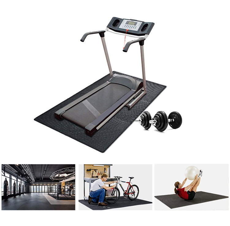 PROIRON Puli'ai Gym Floor Mat, Exercise Mat, Treadmill-Specific Soundproof Mat, Floor Pad, 2 Cm Thick, 6 Pieces 8