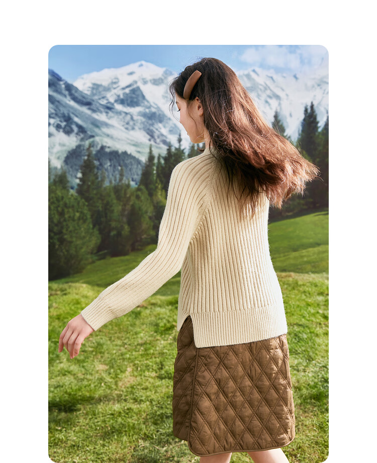 BALABALA Girls' Sweater, Autumn And Winter Children's Knitwear, Warm Pullover Sweater, for Older Children, 208424103001 15