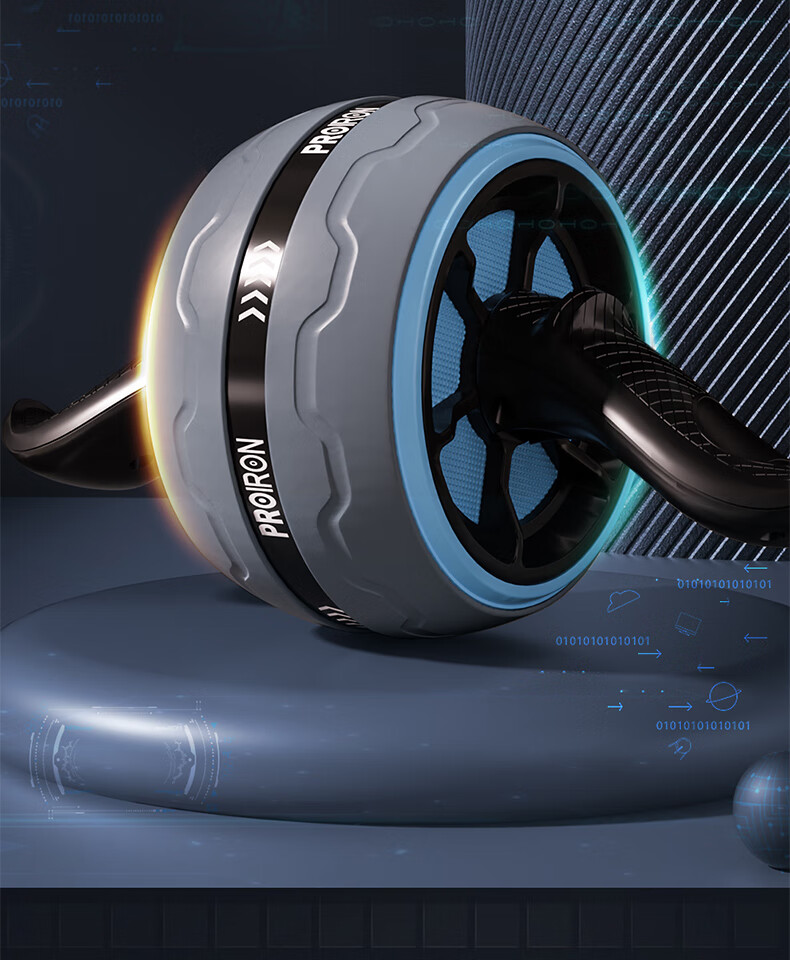PROIRON Puli'ai Ab Wheel with Automatic Rebound Counter, Abdominal Muscle Roller, Sit-Up Wheel, Abdominal Toning Wheel, Fitness Wheel for Men And Wome 1